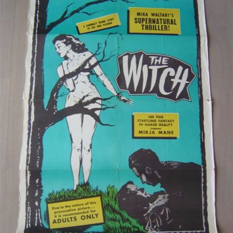 'The Witch' (with Mirja Mane) U.S. one-sheet